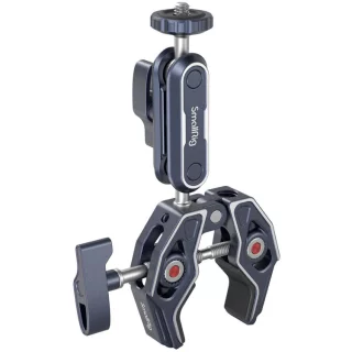 SmallRig 3757 Crab-Shaped Clamp with Ballhead Magic Arm -kiinnitin