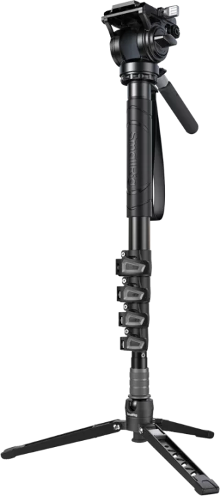 SmallRig 6624 Aluminium Monopod (5 sections) with Videohead - monopodi videopäällä