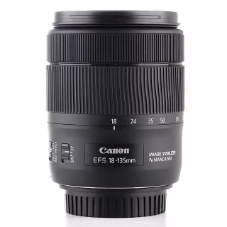 Canon EF-S 18-135mm f/3.5-5.6 IS Nano USM -objektiivi (käytetty)