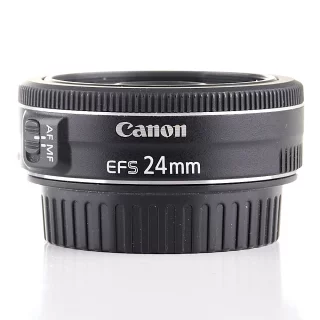 Canon EF-S 24mm f/2.8 STM -objektiivi (käytetty)