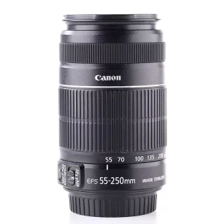 Canon EF-S 55-250mm f/4-5.6 IS STM -objektiivi (käytetty)