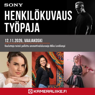 Henkilökuvaus Työpaja Jyväskylässä 12.11.2026 - kouluttajana Mika Levälampi