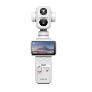 DJI Osmo Pocket 4P Standard Combo -videokamera - Pearl White