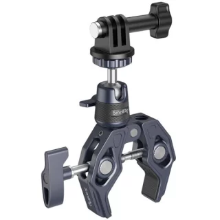 SmallRig 4102 Super Clamp with 360 Ballhead Mount for Action Cameras