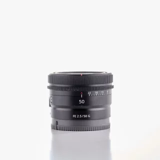 Sony FE 50mm f/2.5 G -objektiivi (käytetty)