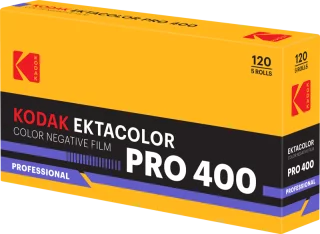 Eastman Kodak Ektacolor Pro 400 120 -värifilmi (5 kpl)