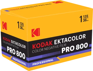 Eastman Kodak Ektacolor Pro 800 135-36 exp -värifilmi (36 kuvaa)