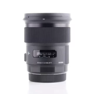 Sigma 50mm f/1.4 DG HSM Art -objektiivi (Canon) (käytetty)