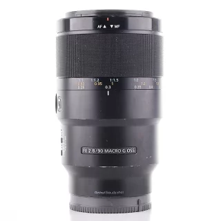 Sony FE 90mm f/2.8 Macro G OSS -objektiivi (käytetty)