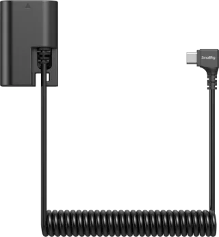 SmallRig 6540 Dummy Battery Power Cable LP-E6P USB-C kaapelilla