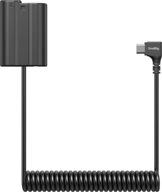 SmallRig 6541 Dummy Battery Power Cable Nikon EN-EL15c -USB-C kaapelilla
