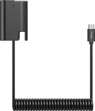 SmallRig 6540 Dummy Battery Power Cable DMW-BLK22 USB-C kaapelilla