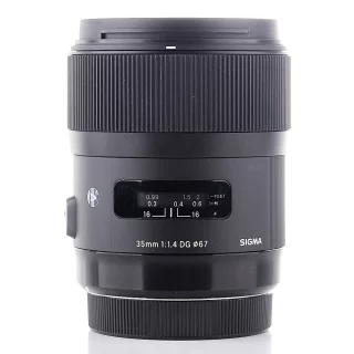 Sigma 35mm f/1.4 DG HSM Art -objektiivi (Canon) (käytetty)