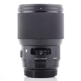 Sigma 85mm f/1.4 DG HSM Art -objektiivi (Canon) (käytetty)
