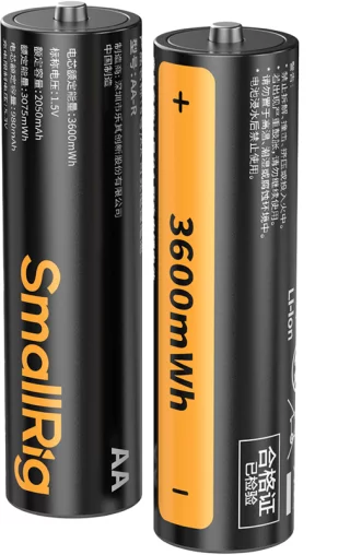 SmallRig 5772 Rechargeable Lithium Battery AA (2130mAh) Kit 8kpl -akkusarja