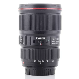 Canon EF 16-35mm f/4 L IS USM -objektiivi (käytetty)