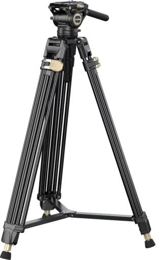SmallRig 3751P AD-01 Pro Heavy-Duty Fluid Head Tripod -jalusta ja videopää