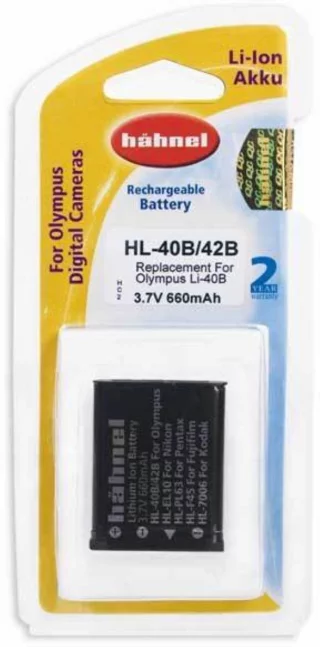 Hähnel HL-40B/42B battery (Olympus LI-40B/42B)