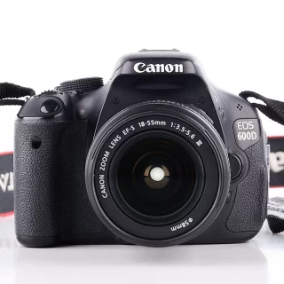 Canon EOS 600D + 18-55mm (sc. 19230) (käytetty)