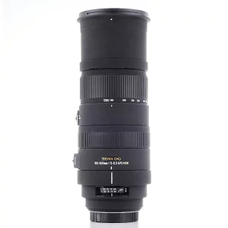 Sigma 150-500mm f/5-6.3 DG APO HSM -objektiivi (Sony A) (käytetty)