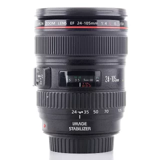 Canon EF 24-105mm f/4 L IS USM -objektiivi (käytetty)