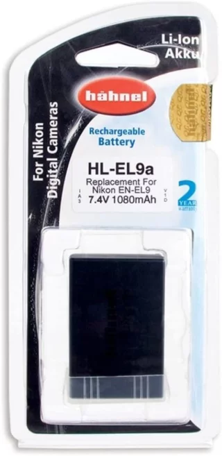 Hähnel HL-EL9a (Nikon EN-EL9) akku