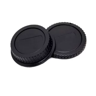 Caruba Leica L Body Cap and Rear Lens Cap -runkotulppa ja objektiivin takatulppa