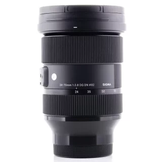 Sigma 24-70mm f/2.8 DG DN Art -objektiivi (Sony FE) (käytetty)