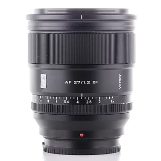 Viltrox 27mm f/1.2 XF AF Pro -objektiivi (Fuji X) (käytetty)