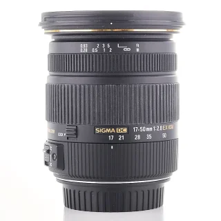 Sigma 17-50mm f/2.8 EX DC OS HSM -objektiivi (Canon EF-S) (käytetty) (sis. ALV)