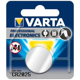 Varta CR2025, 3V Lithium nappiparisto (1kpl)