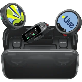 Insta360 Mic (2TX + 1 RX) -langaton mikrofonijärjestelmä