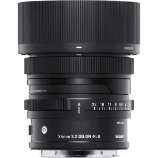 Sigma 35mm f/2 DG DN Contemporary (Sony FE) -objektiivi + 50€ alennus