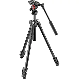 Manfrotto 290 Light alumiinijalusta + 400AH -videopää