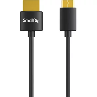 SmallRig 3040 Ultra Slim Mini HDMI - HDMI kaapeli (35cm)