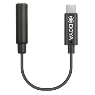 Boya BY-K4 3.5mm TRS Male to USB-C