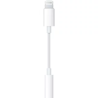 Apple Lightning To 3,5mm - adapteri kuulokkeille ja mikrofoneille