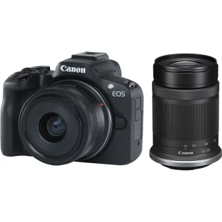 Canon EOS R50 + RF-S 18-45mm + 55-210mm kit + 100e Cashback