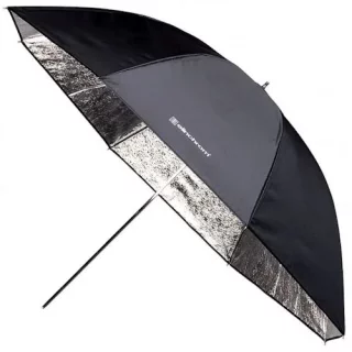 Elinchrom Umbrella Shallow Silver (105cm) -hopeinen sateenvarjo