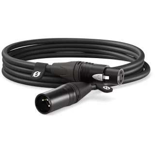 Rode XLR-3 -kaapeli (3m) - Musta