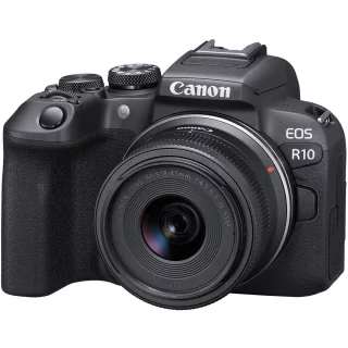 Canon EOS R10 + RF-S 18-45mm IS Kit + 100€ alennus