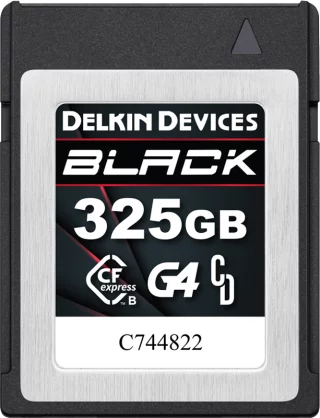 Delkin CFexpress Type B  (R1800/W1450) Black 325GB -muistikortti