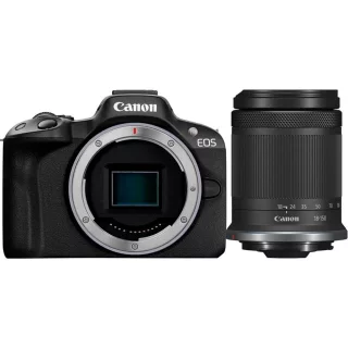 Canon EOS R50 + RF-S 18-150mm f/3.5-6.3 IS STM - Musta + 100e Cashback