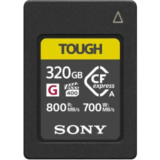 Sony 320GB CFexpress Type A TOUGH -muistikortti + 100€ Cashback