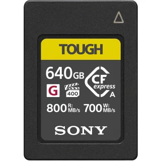 Sony 640GB CFexpress Type A TOUGH -muistikortti + 100€ Cashback