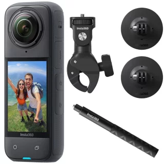 Insta360 X4 -360 actionkamera + Motorcycle Bundle