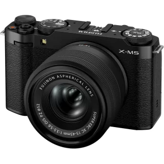 FujiFilm X-M5 + XC 15-45mm OIS PZ Kit - Musta