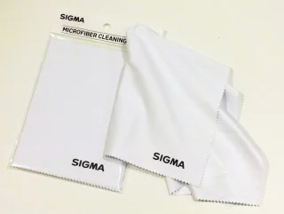 Sigma iso mikrokuituliina linssien puhdistukseen