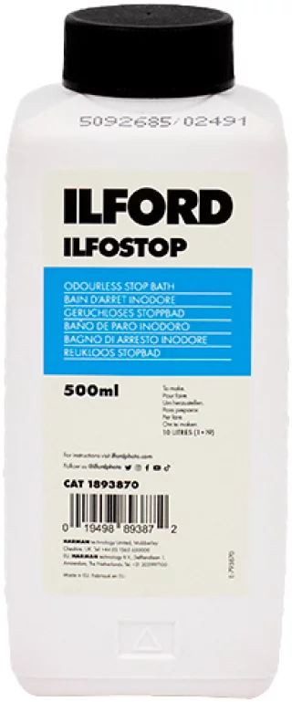Ilford Ilfostop 500 ml -Keskeyte