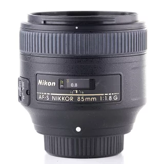 Nikon AF-S Nikkor 85mm f/1.8 G (käytetty)